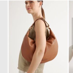 Quince Italian Leather Shoulder Bag